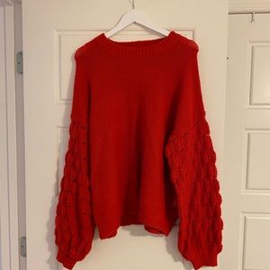 Jodifl Maternity sweater purchased from PinkBlush Maternity.